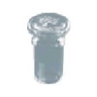 東京硝子器械 TGK 分液ロート用平栓 透明29/42 ミゾ付 000-09-60-12 1個 190-9574（直送品）