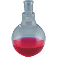 東京硝子器械 TGK Fine透明共通丸底フラスコ 100mL 15/25 330-13-56-54 1個 190-5614（直送品）