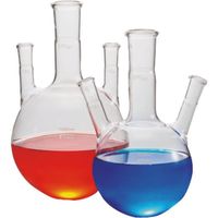 東京硝子器械 TGK Fine透明共通三口フラスコ 500mL 29ー15 330-13-63-57 1個 190-2451（直送品）