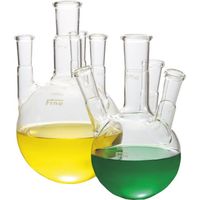 東京硝子器械 TGK Fine透明共通四口フラスコ 200mL 29ー19 330-13-64-52 1個 190-0859（直送品）