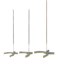 東京硝子器械 TGK Fine スタンド馬蹄型支柱付 大 350-55-19-12 1組 190-8715（直送品）