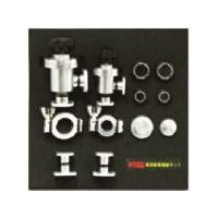 東京硝子器械 TGK 真空配管バルブセット NW16・NW25 488-64-55-62 1組 185-8792（直送品）