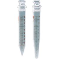 東京硝子器械 TGK 透明共通沈殿管 35mL 白 10本入 121-04-53-44 1箱(10本) 189-7189（直送品）