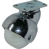 ハンマーキャスター ハンマー プレート式 旋回式ナイロン車輪 40mm 405P-N40 1個 127-7268（直送品）