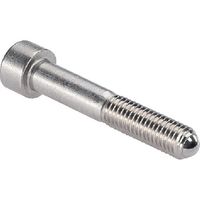 HALDER セッティングスクリュー ヘッド・完全ボール付ステンレス鋼ピン径M6×長さ40.8 22710.0756 1個（直送品）