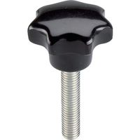 ロームヘルド・ハルダー HALDER スターグリップ オネジ付 形状L スチール、亜鉛メッキ 24740.0155 1個 107-8251（直送品）