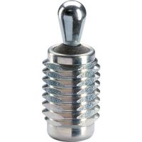 ロームヘルド・ハルダー HALDER スティールばね付プレッシャー・ピン オネジ、シール付 ねじ径M18X1.5 22150.0459 1個（直送品）