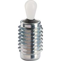 ロームヘルド・ハルダー HALDER スティールばね付プレッシャー・ピン オネジ、プラ、シール付 22150.0493 1個（直送品）