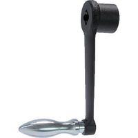 ロームヘルド・ハルダー HALDER ハンドクランク DIN469ストレート 形状D 24330.0041 1個 105-7203（直送品）