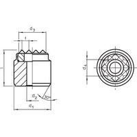 ロームヘルド・ハルダー HALDER ハンドクランク DIN468グースネック 形状F 24330.0370 1個 120-0736（直送品）