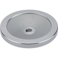 ロームヘルド・ハルダー HALDER ディスクハンドル アルミニウム キー溝付 24600.0131 1個 105-8904（直送品）