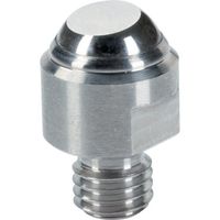 ロームヘルド・ハルダー HALDER 揺動パッド オネジ付、フラット ステンレス鋼 22730.0112 1個 106-9923（直送品）