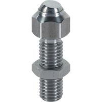 ロームヘルド・ハルダー HALDER 揺動パッド 高さ調整型 ステンレス鋼 22740.0117 1個 106-3601（直送品）