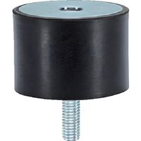 ロームヘルド・ハルダー HALDER ゴム メタルバッファー メネジ・オネジ付 25150.0121 1個 105-8822（直送品）