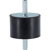 ロームヘルド・ハルダー HALDER ゴム メタルバッファー 両側オネジ付 25150.0222 1個 105-8918（直送品）