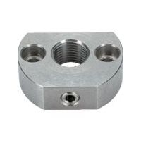 ロームヘルド・ハルダー HALDER 固定ブロック インデックスボルト用 水平取付用 ステンレス鋼 22120.0546 1個（直送品）