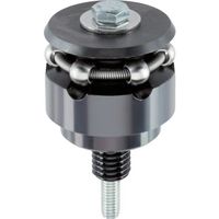 ロームヘルド・ハルダー HALDER ボアクランプ ボール付 46.5~54.5mm 23340.0346 1個 107-8781（直送品）