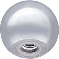 ロームヘルド・ハルダー HALDER ボールノブ 金属製 アルミニウム 24561.0132 1個 106-9659（直送品）
