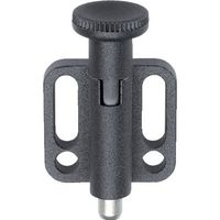 ロームヘルド・ハルダー HALDER インデックスボルト 水平カラー付 ノブ付、ホールド機構付 22110.0345 1個 108-1485（直送品）