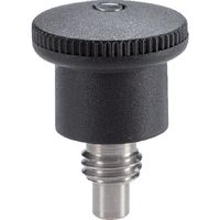 HALDER インデックスボルト ミニ標準 ホールド機構無 SUS 呼び寸4ネジ部M8×1 22110.0704 1個（直送品）