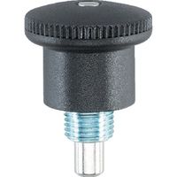 ロームヘルド・ハルダー HALDER インデックスボルト ミニタイプ ホールド機構付 鋼鉄亜鉛メッキ 22110.0034 1個（直送品）