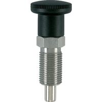 HALDER インデックスボルト 六角カラー付 ホールド機構付 SUS呼び寸5ネジ部M10×1 22110.0227 1個（直送品）