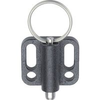 ロームヘルド・ハルダー HALDER インデックスボルト 水平カラー付 リング付 ホールド機構なし 22110.0306 1個（直送品）