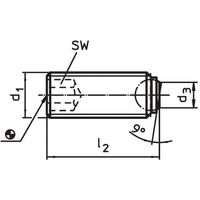 ロームヘルド・ハルダー HALDER Tグリップ メネジ付(止り穴) 24512.0120 1個 122-1124（直送品）