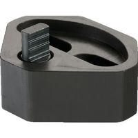 ロームヘルド・ハルダー HALDER フットエレメント 旋回タイプ 23700.0416 1個 105-5603（直送品）