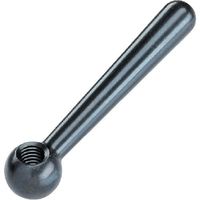 ロームヘルド・ハルダー HALDER ボールレバー DIN 99メネジ付 形状N スチール 24470.0312 1個 107-2870（直送品）