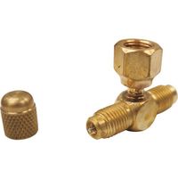 BBKテクノロジーズ BBK アクセスバルブ(ティ)メスフレアスイブル(3個入り) A31854 1パック(3個) 157-7310（直送品）