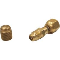 BBKテクノロジーズ BBK アクセスバルブ(メスフレアユニオン)1/4スイブル(3個入り) A31734 1パック(3個)（直送品）
