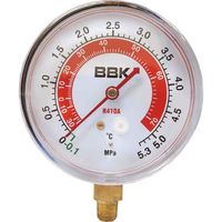 BBKテクノロジーズ BBK 高圧連成計 (R410A) 80φ RGBH-80 1個 157-4071（直送品）