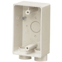 未来工業 未来 露出スイッチボックス PVRー22UM 1個 229-3506（直送品）