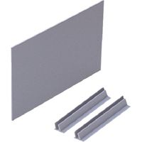 未来工業 未来 後付け用仕切板 AS-9086 1枚 198-1140（直送品）