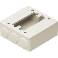 未来工業 未来 PVKボックス(器具用) PVKーALN1PKM 1個 229-2976（直送品）