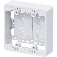 未来工業 未来 モール用スイッチボックスF MSB-F2W 1個 204-9066（直送品）