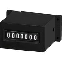 ライン精機 電磁カウンター(リセットナシ) 7桁 4.3×2.0mm MCU-7C AC100V 1個 838-3801（直送品）