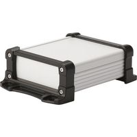 タカチ電機工業 タカチ フランジ足付アルミケース アルミパネルタイプ シルバー/ブラック EXPF11-6-9SB 1台 201-9278（直送品）