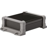 タカチ電機工業 タカチ フランジ足付アルミケース アルミパネルタイプ ブラック/グレー EXPF11-7-9BG 1台 202-0868（直送品）
