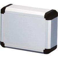 タカチ電機工業 タカチ コントロールボックス シルバー/ブラック FC4-9-9BS 1台 195-5587（直送品）