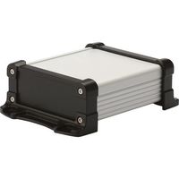 タカチ電機工業 タカチ フランジ足付 防水アルミケース シルバー/ブラック EXWF11-6-9SB 1台 196-3540（直送品）