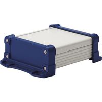 タカチ電機工業 タカチ フランジ足付 防水アルミケース シルバー/ネイビー EXWF9-4-13SN 1台 196-0378（直送品）