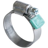 トヨックス ホースバンド セーフティ オールステンレス SBー60(10個入り) SB-60 1箱(10個) 466-7435（直送品）