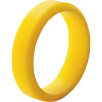 タカチ電機工業 タカチ シリコンバンド イエロー 1袋=2本 SIB-38Y 1袋(2本) 196-5415（直送品）