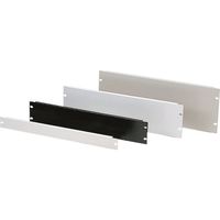 タカチ電機工業 タカチ EIAスチールラックパネル 4U 黒半つや塗装 SPY-177B 1枚 197-0550（直送品）