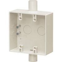 未来工業 未来 露出スイッチボックス SW2-14WM 1個 205-1490（直送品）