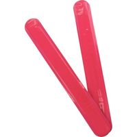 ミズケイ 反射リストバンド<ピンク>2個入 3205510 1組(2本) 128-5996（直送品）