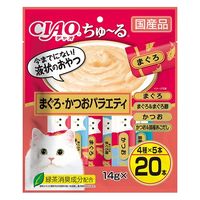 いなば CIAO チャオ ちゅ～る 猫 まぐろ・かつおバラエティ国産 14g×20本 1袋 ちゅーる キャットフード