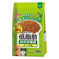 いなば 低脂肪クランキー犬 総合栄養食 野菜だし チーズ味 国産 700g 1袋 ドッグフード ドライ